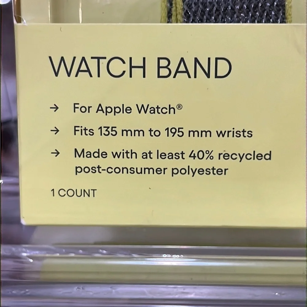 All in Motion Watch Band for Apple Watch, new!